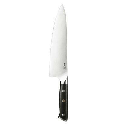 Nordic Chefs - Kokkekniv, sort - 20 cm. - Nordic Chefs