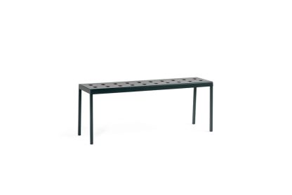 Hay - Balcony havebænk, Anthracite - L119,5xW35xH45 cm - HAY