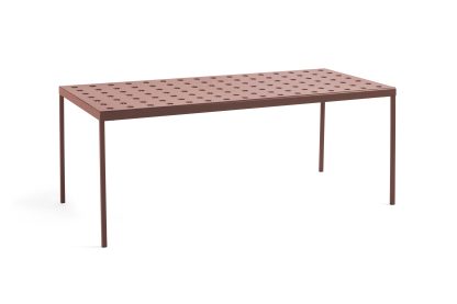 Hay - Balcony havebord, L190 cm. - Iron Red - HAY