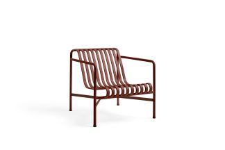 Hay - Palissade Lounge Low havestol - Iron Red - HAY