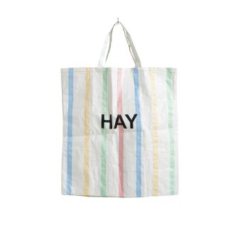 Hay - Candy Stripe Shopper, X-Large - Multi - HAY