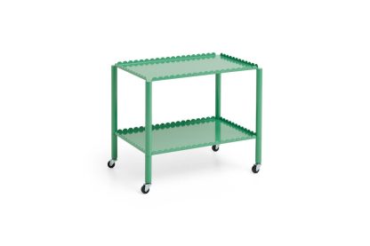 Hay - Arcs Trolley Low rullebord - Jade green - HAY