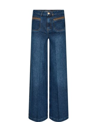 Mos Mosh - Colette Sassy jeans  - blå - Size (27&apos;) - Mos Mosh