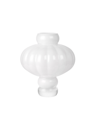 Louise Roe - Balloon vase #08, Opal White - H30 cm. - Louise Roe