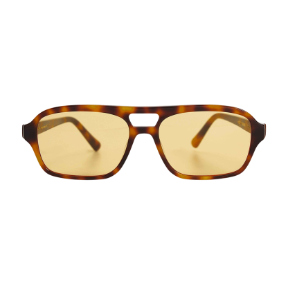 Messyweekend - Burt solbrille - Tortoise Yellow - MessyWeekend