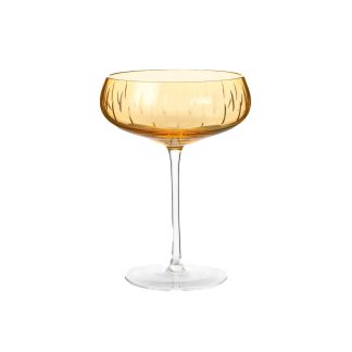 Louise Roe - Champagne Coupe, Amber - H15,5 cm - Louise Roe