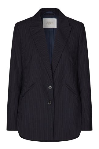 Rabens Saloner - Carrin blazer  - blå - Size (m) - Rabens Saloner