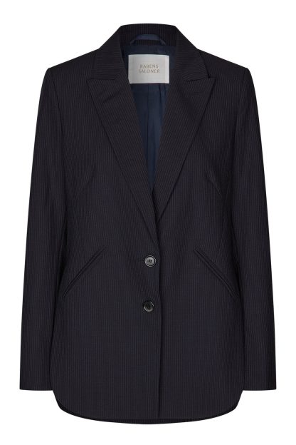 Rabens Saloner - Carrin blazer  - blå - Size (m) - Rabens Saloner