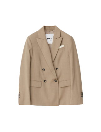 Day Birger Et Mikkelsen - Cohen Classic Wool Blend blazer  - beige - Size (42) - DAY Birger et Mikkelsen