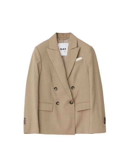 Day Birger Et Mikkelsen - Cohen Classic Wool Blend blazer  - beige - Size (42) - DAY Birger et Mikkelsen