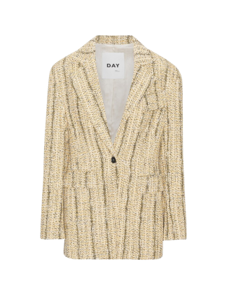 Day Birger Et Mikkelsen - Ines blazer  - gul - Size (38) - DAY Birger et Mikkelsen