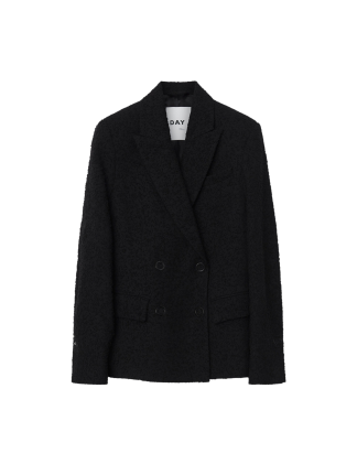 Day Birger Et Mikkelsen - Coleson Elegant Bouclé blazer  - sort - Size (42) - Mos Mosh