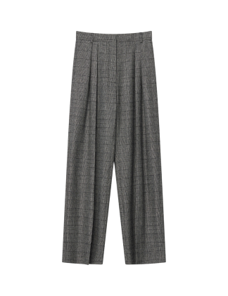 Day Birger Et Mikkelsen - Enzo Classic Wool Check bukser  - grå - Size (36) - DAY Birger et Mikkelsen