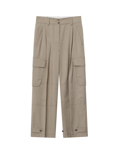 Day Birger Et Mikkelsen - Lance Classic Wool Blend bukser  - brun - Size (38) - DAY Birger et Mikkelsen