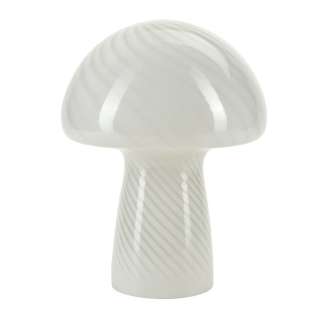 Bahne Interior - Mushroom bordlampe, hvid - H32 cm. - Bahne Interior