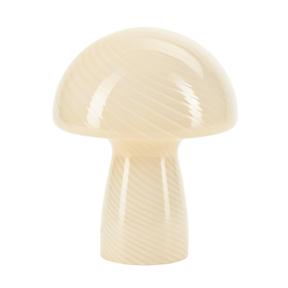 Bahne Interior - Mushroom bordlampe, pastel gul - H32 cm. - Bahne Interior