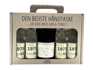 Two Socks - Distillerie de Paris Bel Air Gin gaveæske - 500ml. - Two Socks