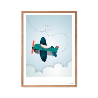 Poster & Frame - Min Streg Drenge Flyver plakat - Poster & Frame