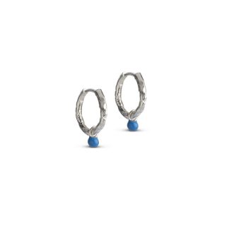 Enamel Copenhagen - Belle hoops - Cornflower - ENAMEL Copenhagen