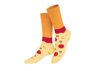 Eat My Socks - Napoli Pizza strømper - mønstret - Eat My Socks