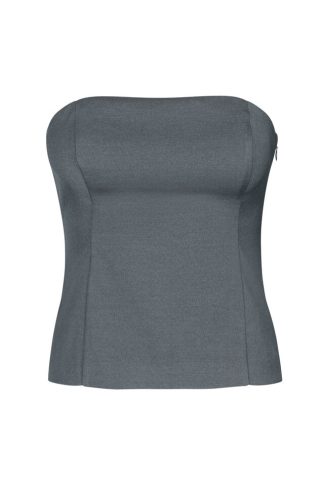 Samsøe Samsøe - Elyn tubetop  - grå - Size (xs) - Samsøe Samsøe