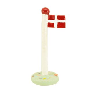 Theclayplay - Klassisk dot pastel flag, assorteret - H14-18cm. - TheClayPlay