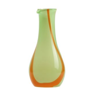 Kodanska - Flow karaffel, Green/Orange Stripes - 120 cl. - Kodanska