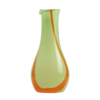 Kodanska - Flow karaffel, Green/Orange Stripes - 120 cl. - Kodanska