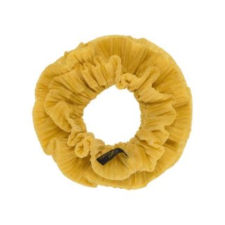 Pico - Flæse scrunchie hårelastik - Karry - Pico