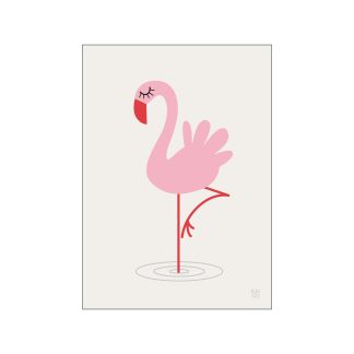 Poster & Frame - KAI Copenhagen Flamingo plakat - Kähler