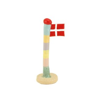 Theclayplay - Gøgler pastel flag, assorteret - H14-18cm. - TheClayPlay