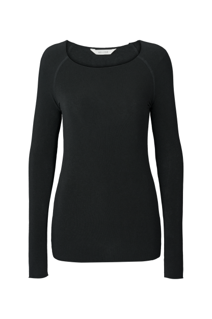 Gai+lisva - Amalie wool langærmet t - sort - Size (s) - Gai+Lisva