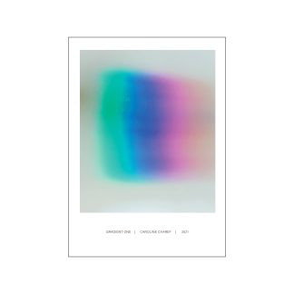 Poster & Frame - GRADIENT ONE plakat - A3 - Poster & Frame