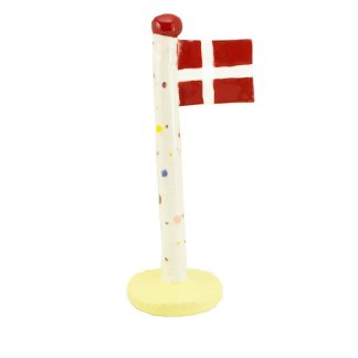 Theclayplay - Harlekin pastel flag, assoreteret - H18-23cm. - TheClayPlay