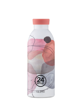 24bottles - Clima termoflaske m. infuser låg, Suav - 500 ml. - 24Bottles