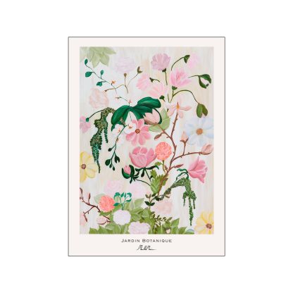 Poster & Frame - Morais Artworks Jardin Botanique plakat - Poster & Frame