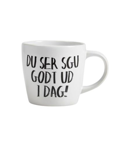 Kasia Lilja - Du Ser Sgu Godt Ud i Dag krus - Hvid - Kasia Lilja