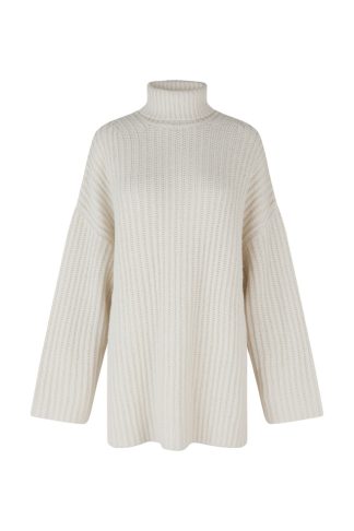 Samsøe Samsøe - Keiko turtleneck  - creme - Size (s) - Samsøe Samsøe