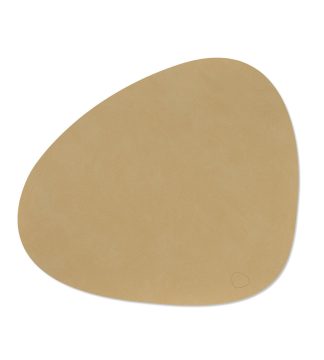 Lind Dna - Dækkeserviet, Large Curve - Khaki - Lind DNA