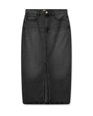 Mos Mosh - Mella denimnederdel  - sort - Size (28) - Mos Mosh