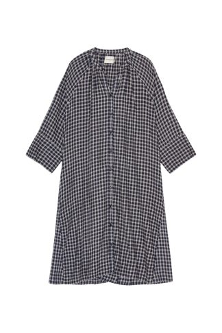 Moshi Moshi Mind - lily check skjortekjole  - mønstret - Size (m) - Moshi Moshi Mind