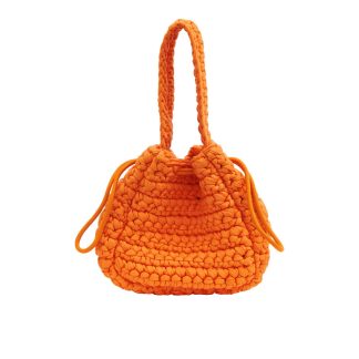 Hvisk - Luna Crochet hæklet taske - Dense Orange - Hvisk