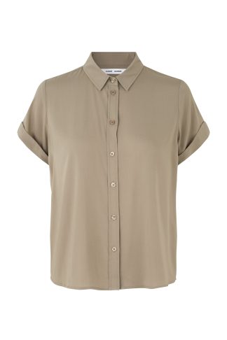 Samsøe Samsøe - Majan ss 9942 skjorte  - beige - Size (xl) - ZARKO BEAUTY BY OLI