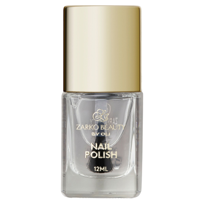 Zarko Beauty By Oli - Neglelak, Crystal Clear - 12 ml. - ZARKO BEAUTY BY OLI