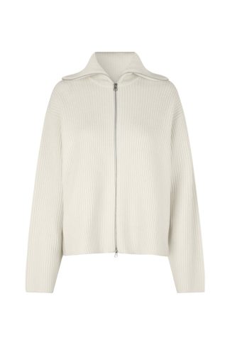 Samsøe Samsøe - Nova cardigan  - creme - Size (s) - Samsøe Samsøe