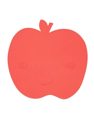 Oyoy Mini - Apple børnedækkeserviet - Cherryred - POLSPOTTEN