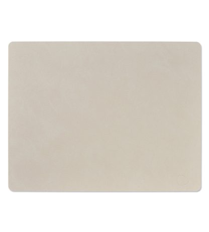 Lind Dna - Dækkeserviet, Large Square - Oyster White - Lind DNA