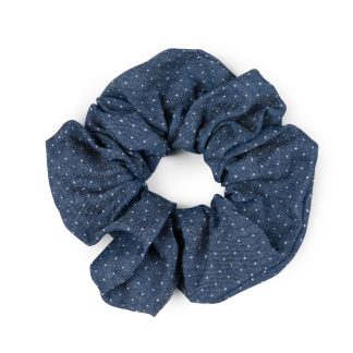 Sui Ava - Denim scrunchie - Dots - Sui Ava