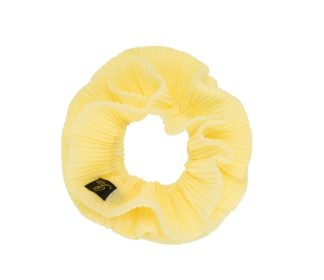 Pico - Flæse scrunchie - gul - Pico