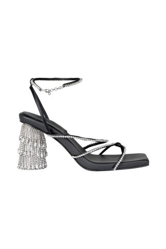 Stine Goya - Piza Crystal Criss - sølv - Size (39) - Stine Goya